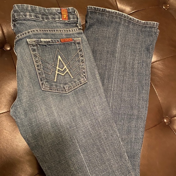 7FAM A pocket jeans size 28 - Picture 1 of 4